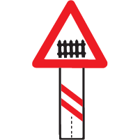 CAUTIONARY SIGNS - Guarded Level Crossing