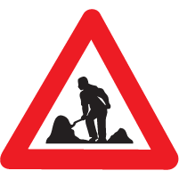 CAUTIONARY SIGNS - Men at Work