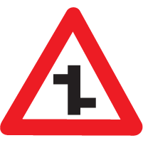 CAUTIONARY SIGNS - Staggered Intersection 