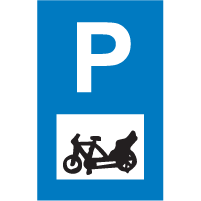 INFORMATORY SIGNS - Parking Lot Cycle Rickshaws