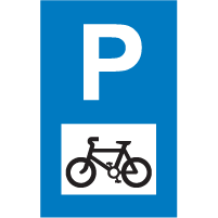 INFORMATORY SIGNS - Parking Lot Cycles