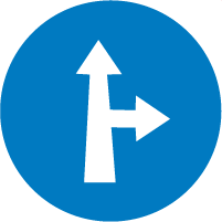 Compulsory Ahead or Turn Right
